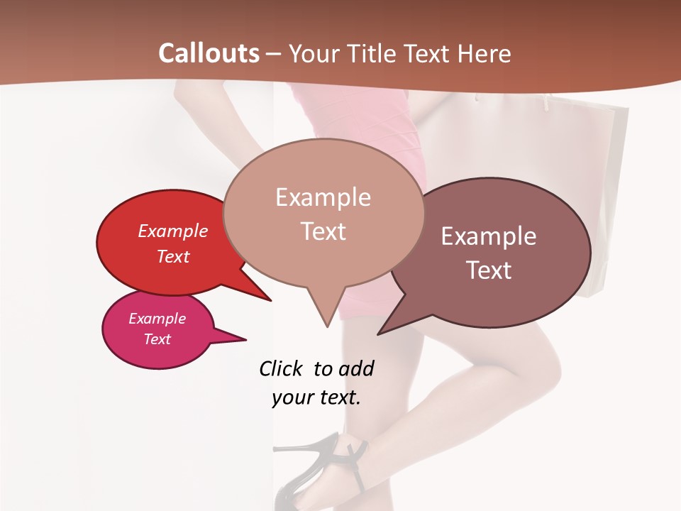 Woman Pretty Beauty PowerPoint Template