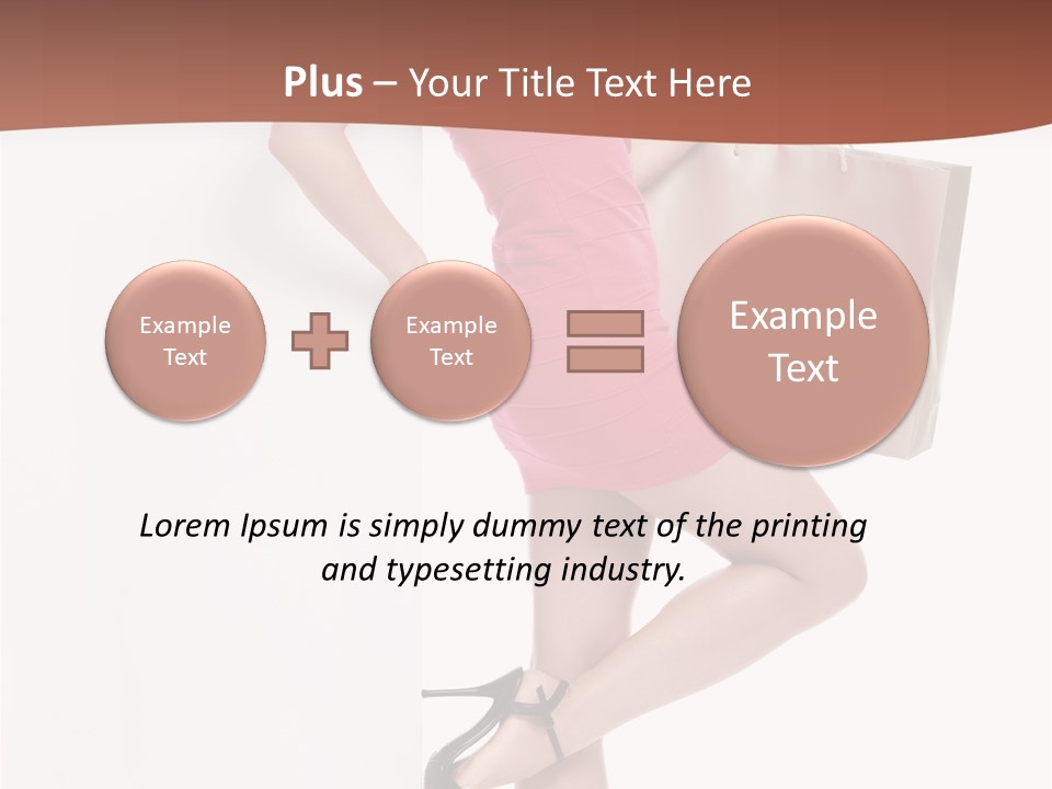 Woman Pretty Beauty PowerPoint Template