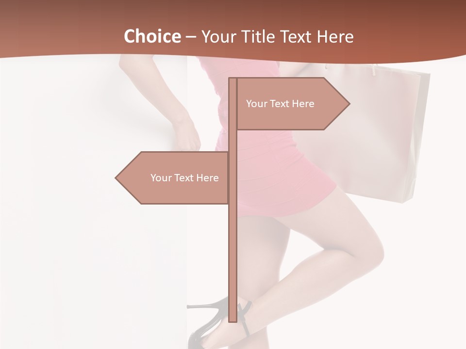 Woman Pretty Beauty PowerPoint Template