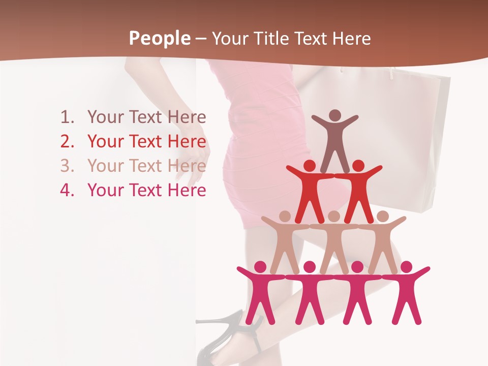 Woman Pretty Beauty PowerPoint Template