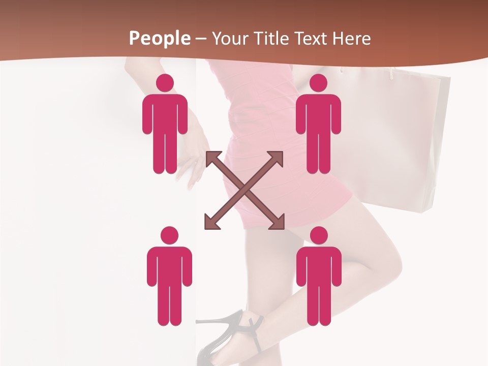 Woman Pretty Beauty PowerPoint Template