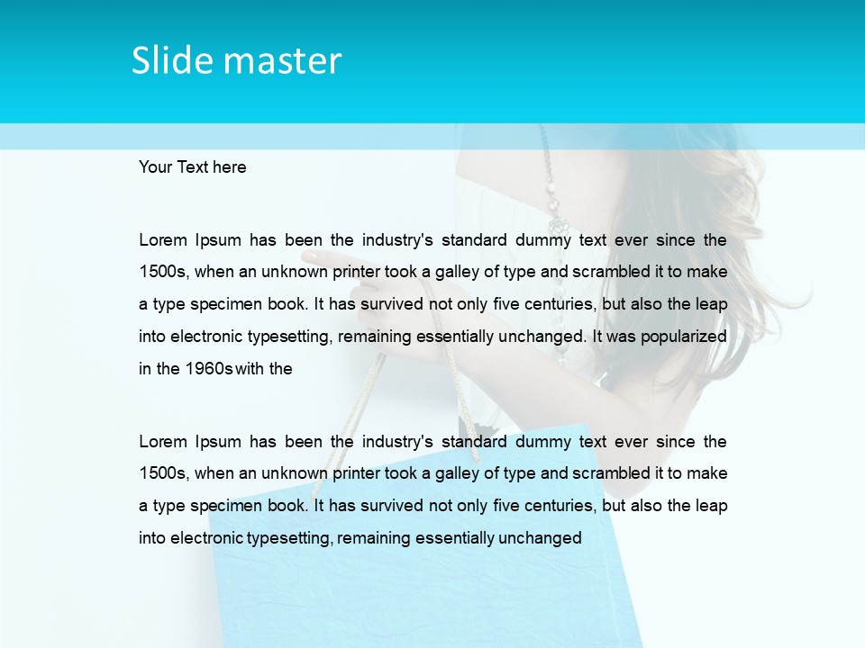 People Smile Young PowerPoint Template