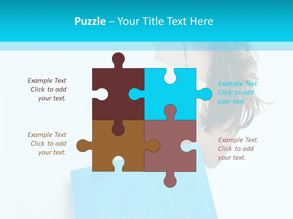 People Smile Young PowerPoint Template