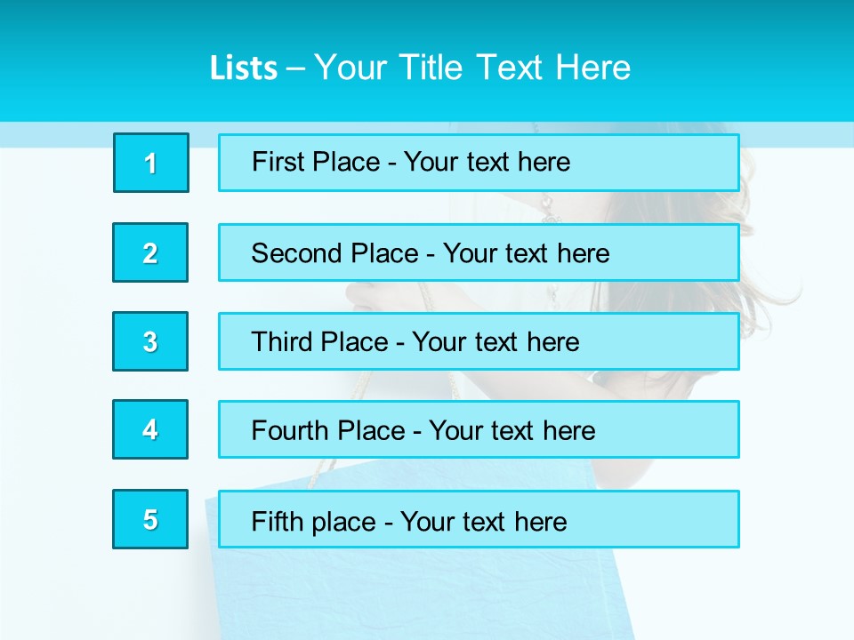 People Smile Young PowerPoint Template