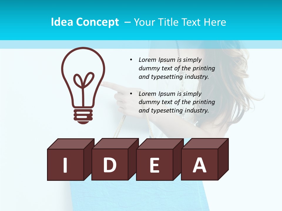 People Smile Young PowerPoint Template