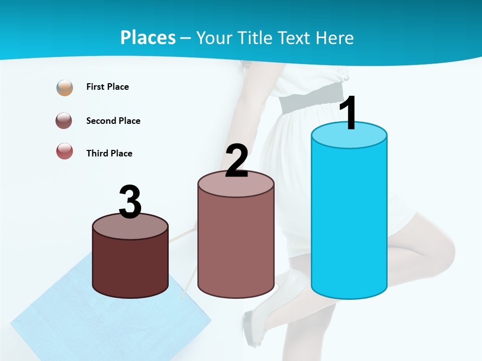 Fashion Retail Girl PowerPoint Template