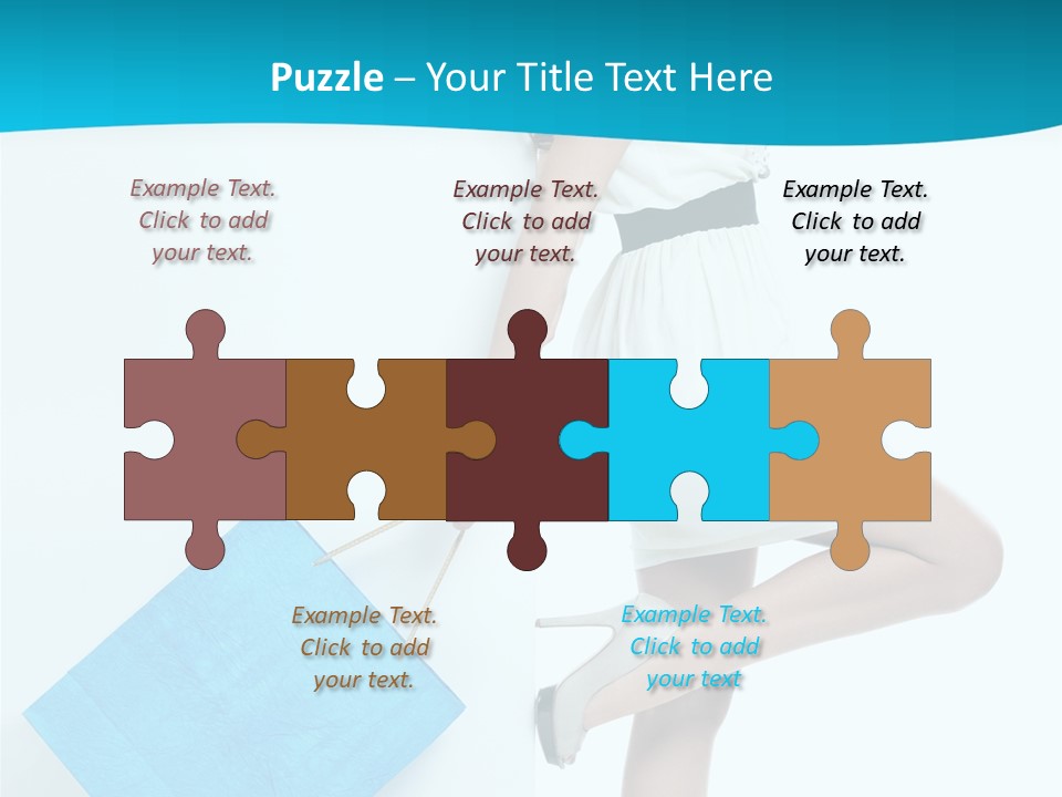 Fashion Retail Girl PowerPoint Template