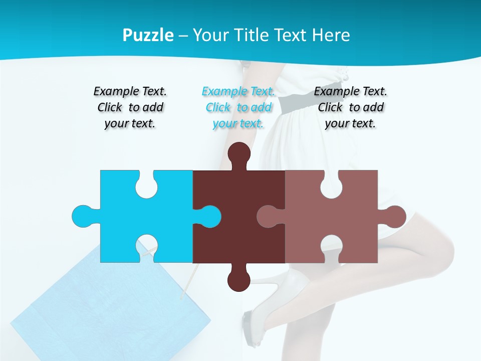 Fashion Retail Girl PowerPoint Template