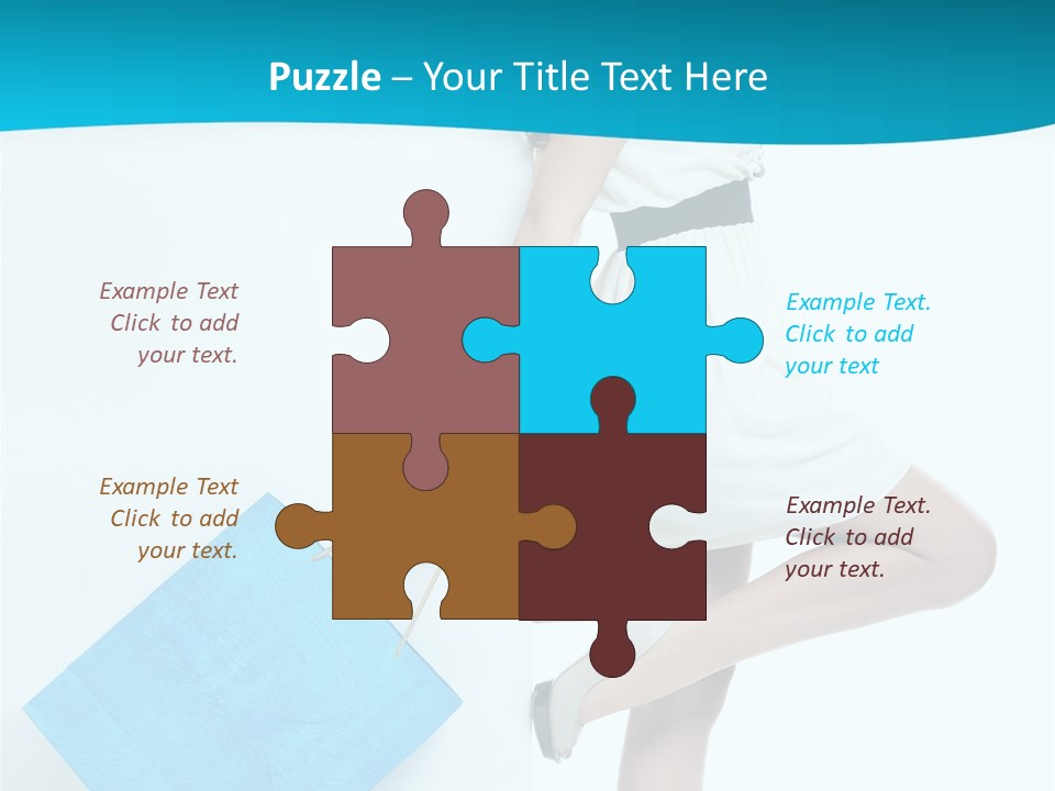 Fashion Retail Girl PowerPoint Template