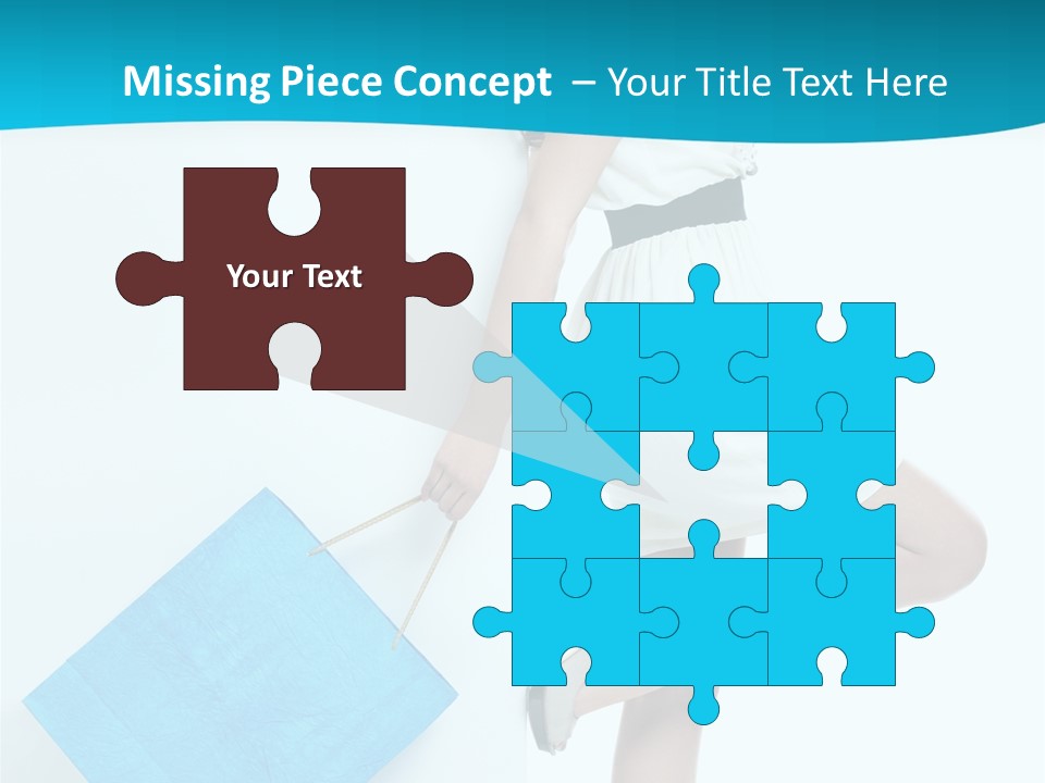 Fashion Retail Girl PowerPoint Template