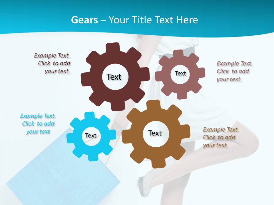 Fashion Retail Girl PowerPoint Template