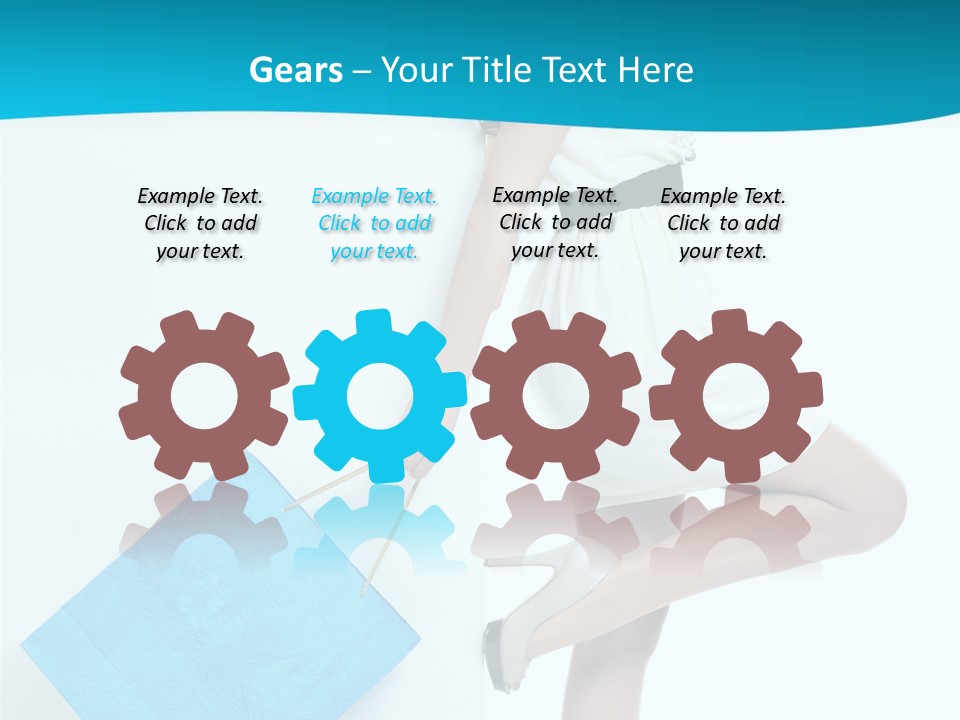 Fashion Retail Girl PowerPoint Template