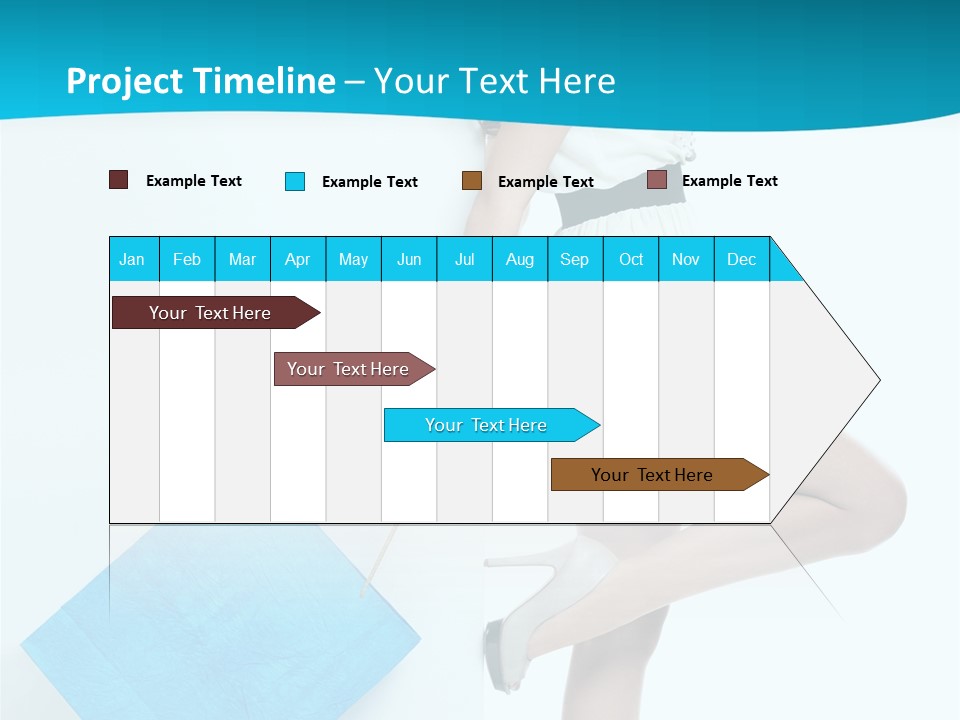 Fashion Retail Girl PowerPoint Template