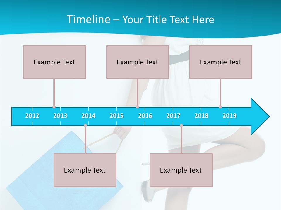 Fashion Retail Girl PowerPoint Template