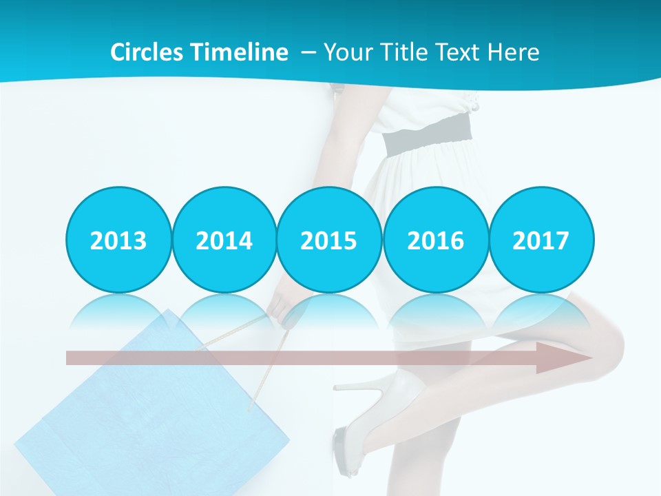 Fashion Retail Girl PowerPoint Template