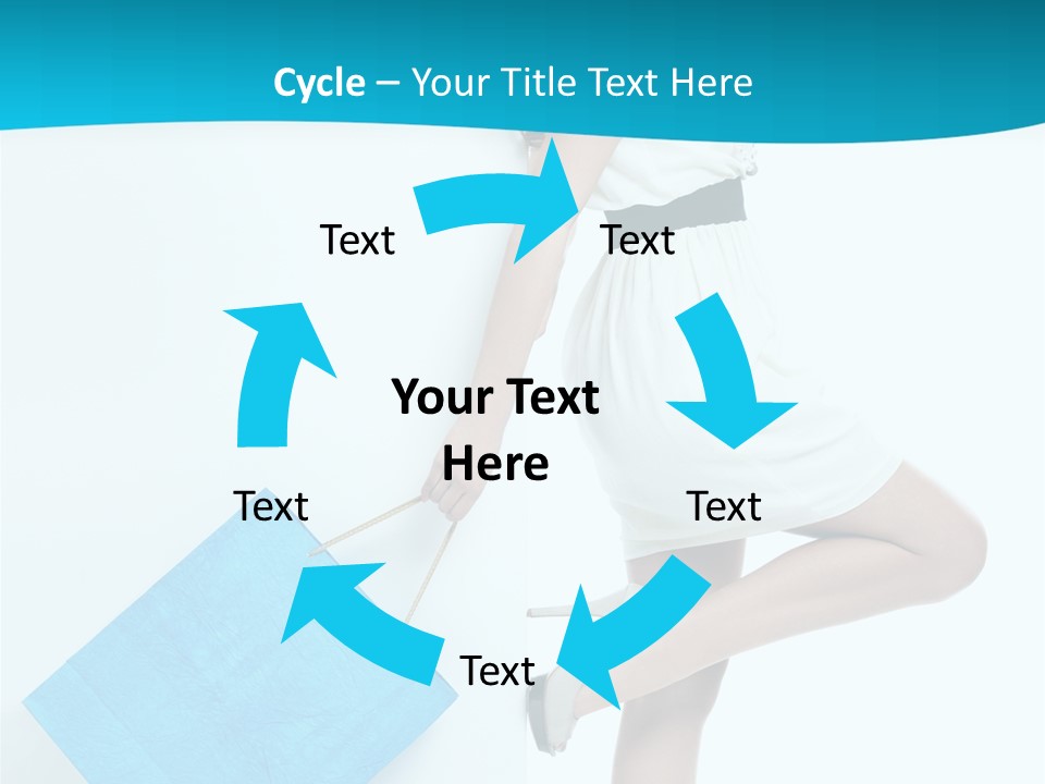 Fashion Retail Girl PowerPoint Template