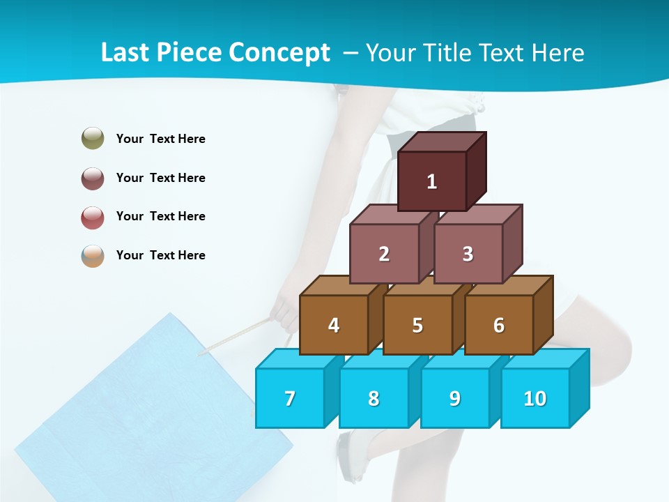 Fashion Retail Girl PowerPoint Template