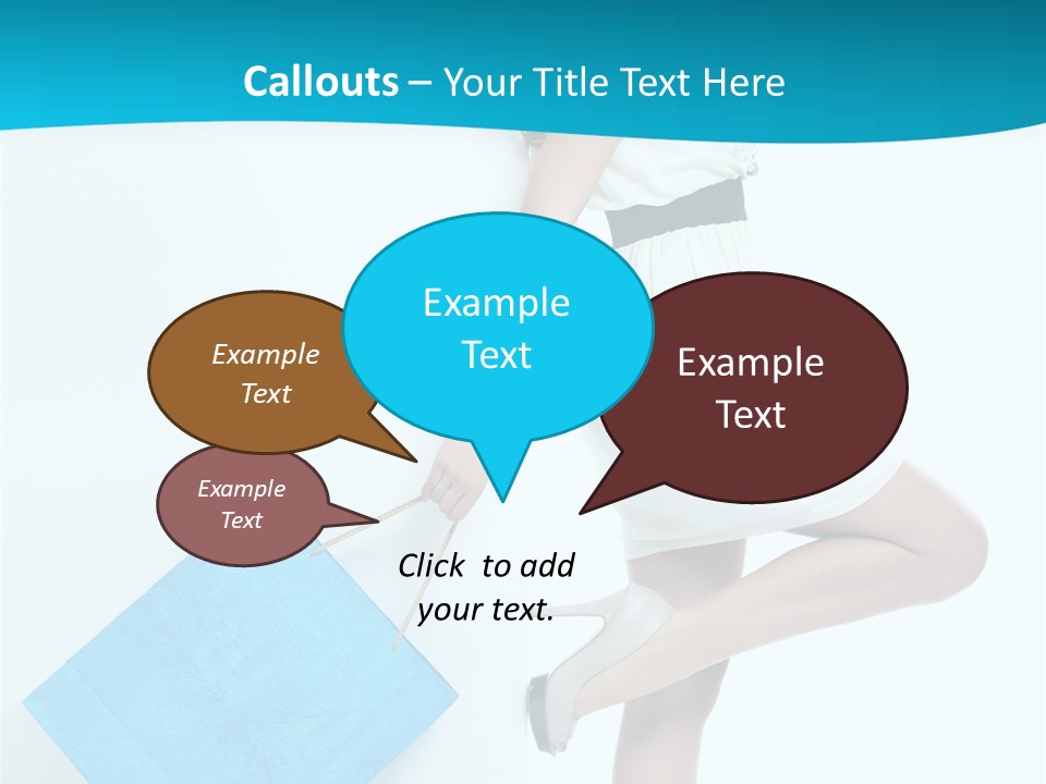 Fashion Retail Girl PowerPoint Template