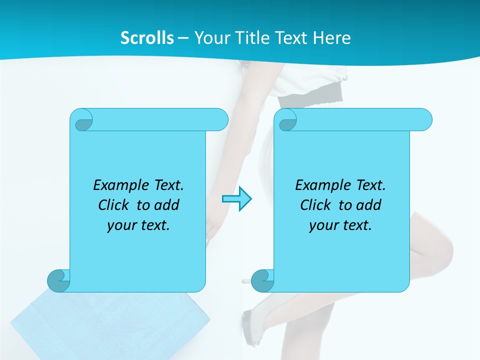 Fashion Retail Girl PowerPoint Template
