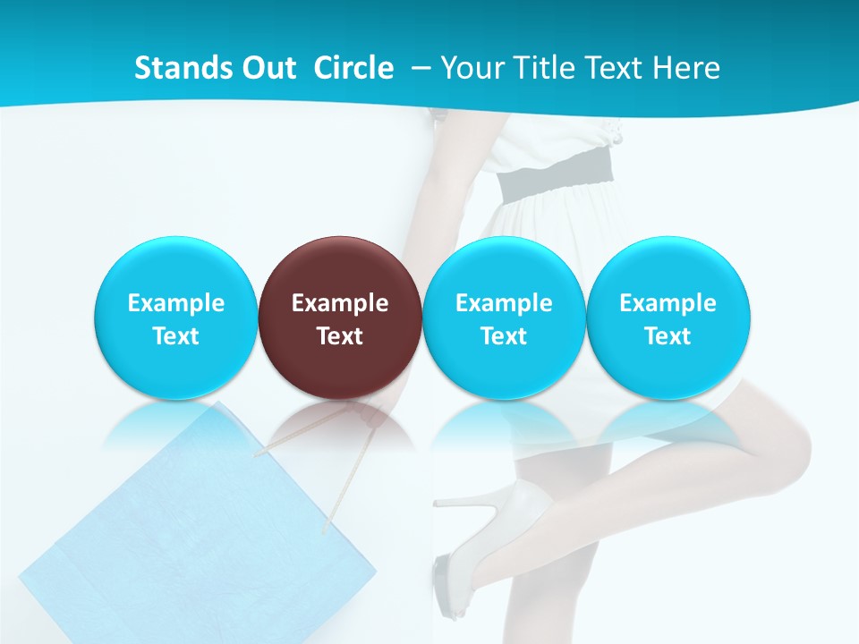 Fashion Retail Girl PowerPoint Template