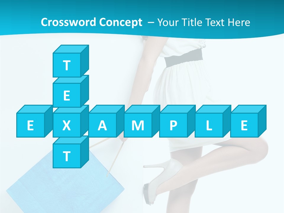 Fashion Retail Girl PowerPoint Template