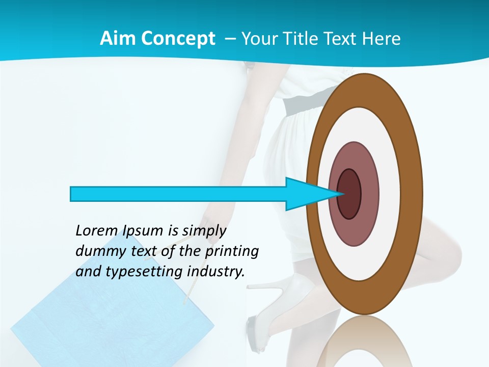 Fashion Retail Girl PowerPoint Template