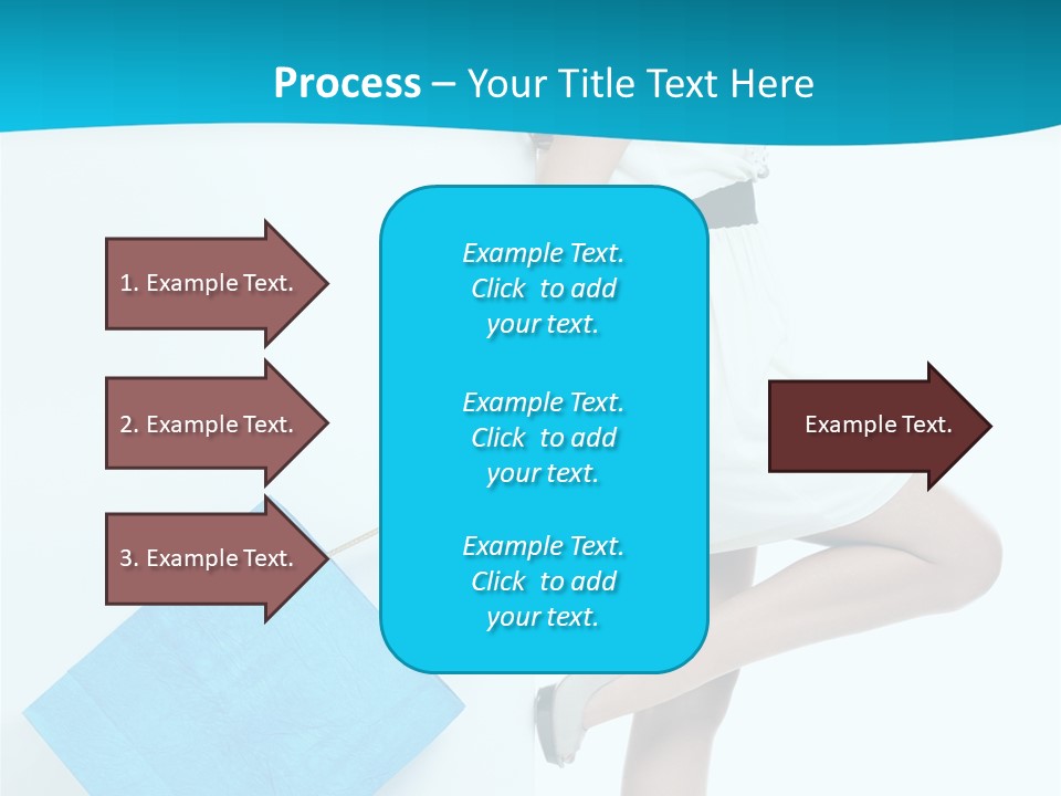 Fashion Retail Girl PowerPoint Template