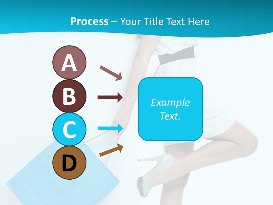 Fashion Retail Girl PowerPoint Template