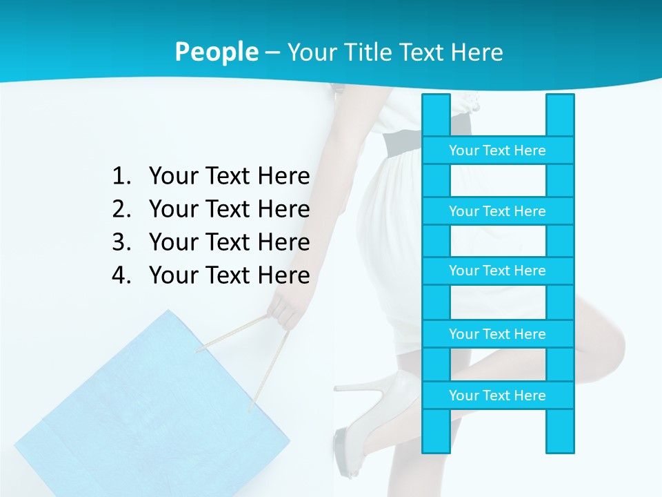 Fashion Retail Girl PowerPoint Template