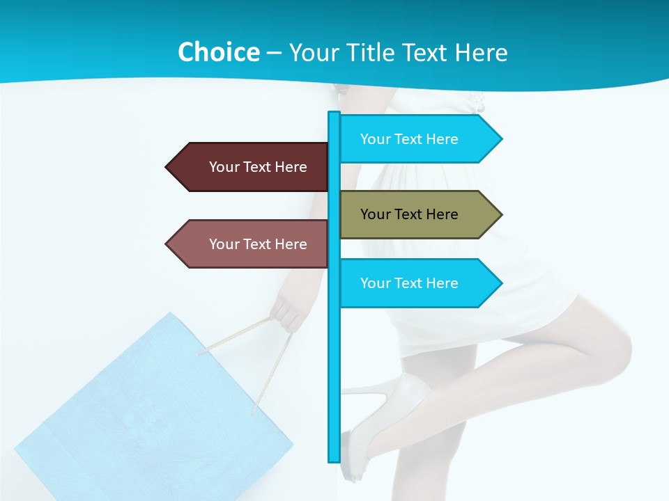 Fashion Retail Girl PowerPoint Template