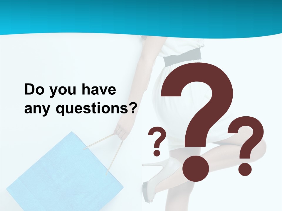 Fashion Retail Girl PowerPoint Template