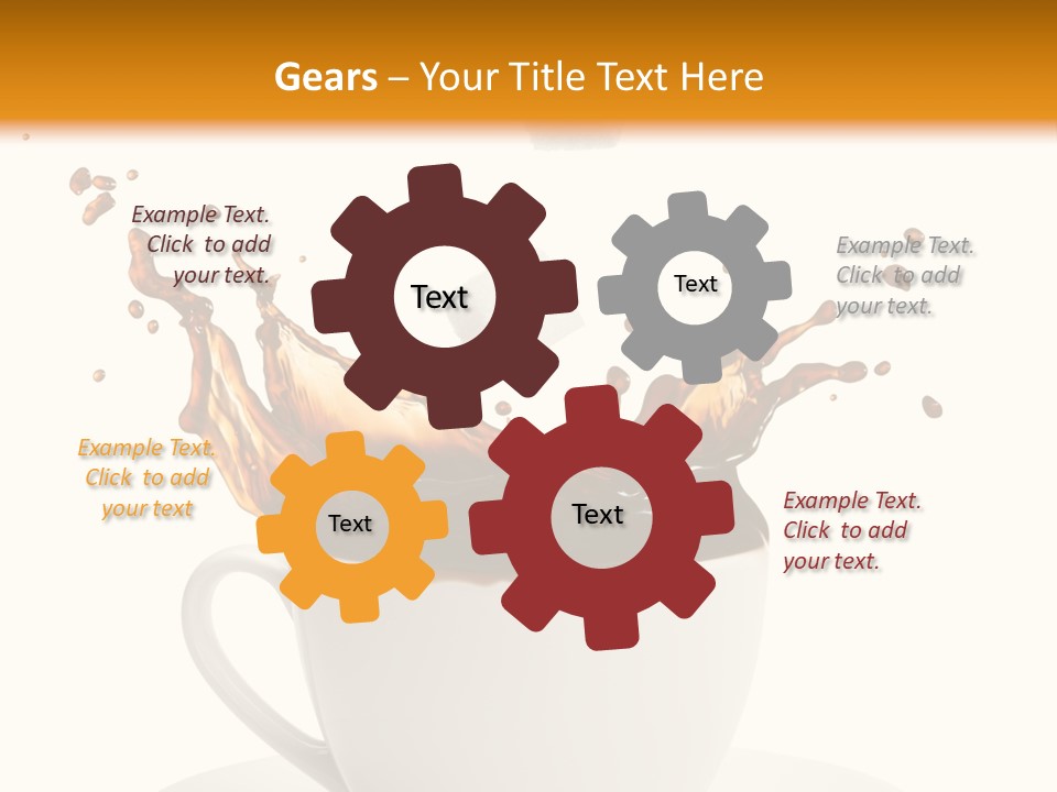 Mirror Fresh Mouth PowerPoint Template