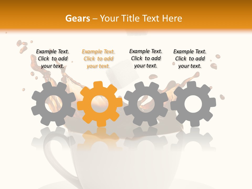 Mirror Fresh Mouth PowerPoint Template