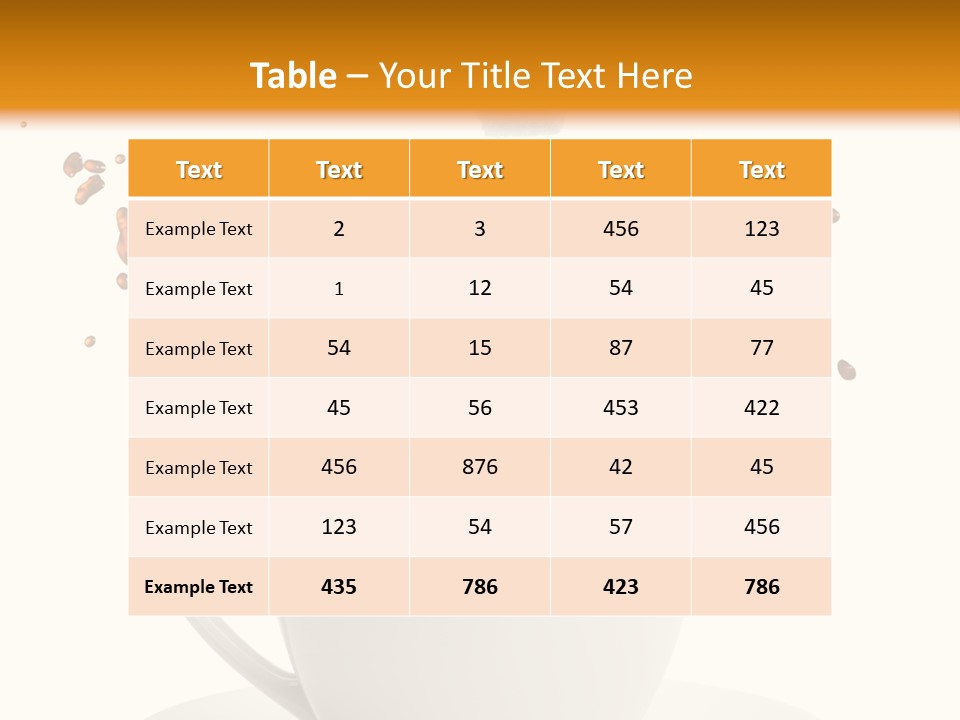 Mirror Fresh Mouth PowerPoint Template