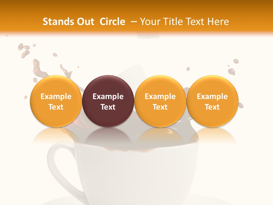 Mirror Fresh Mouth PowerPoint Template