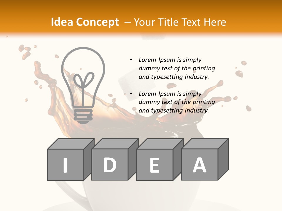 Mirror Fresh Mouth PowerPoint Template