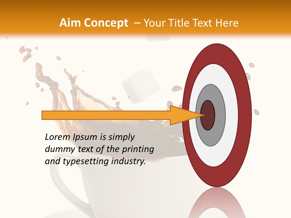 Mirror Fresh Mouth PowerPoint Template