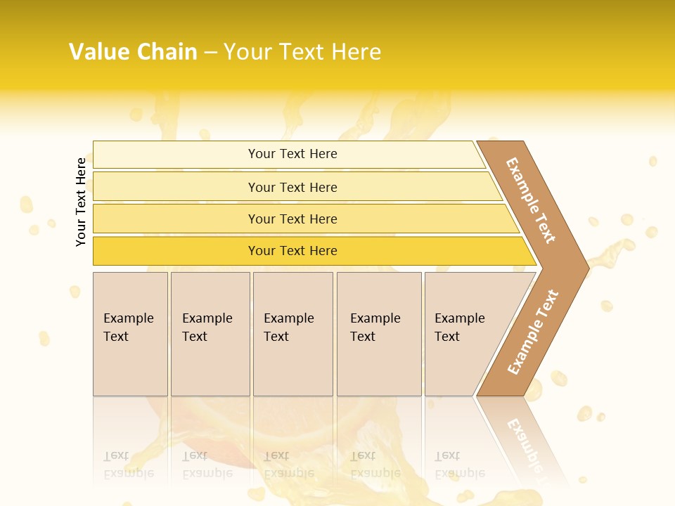 Drink Isolated Fruit PowerPoint Template