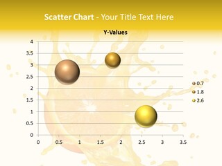 Drink Isolated Fruit PowerPoint Template