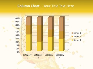 Drink Isolated Fruit PowerPoint Template