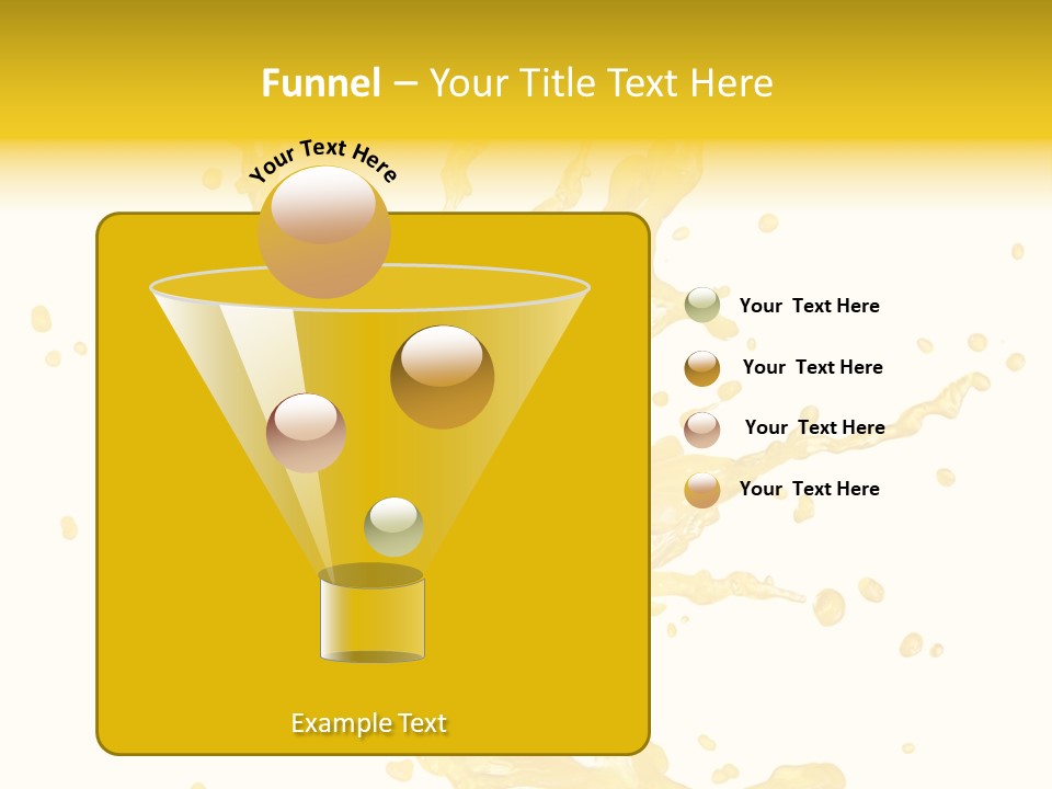 Drink Isolated Fruit PowerPoint Template