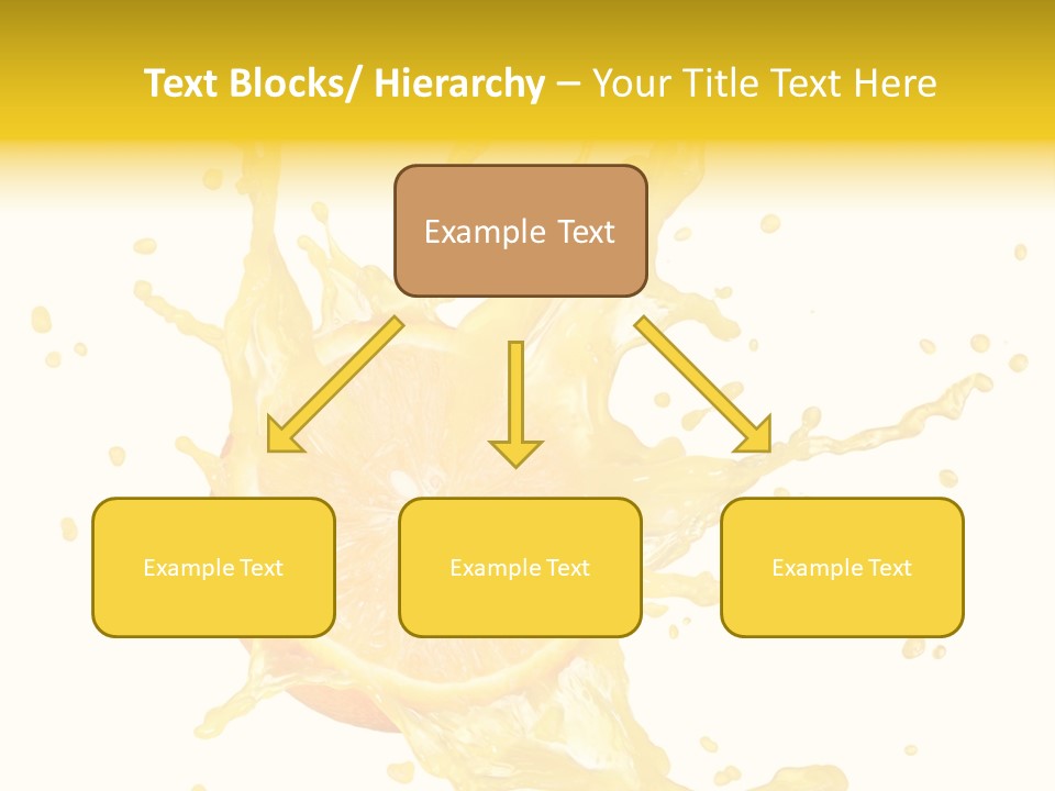Drink Isolated Fruit PowerPoint Template