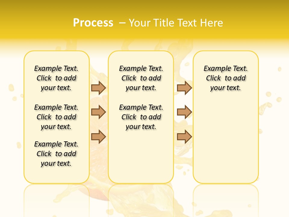 Drink Isolated Fruit PowerPoint Template