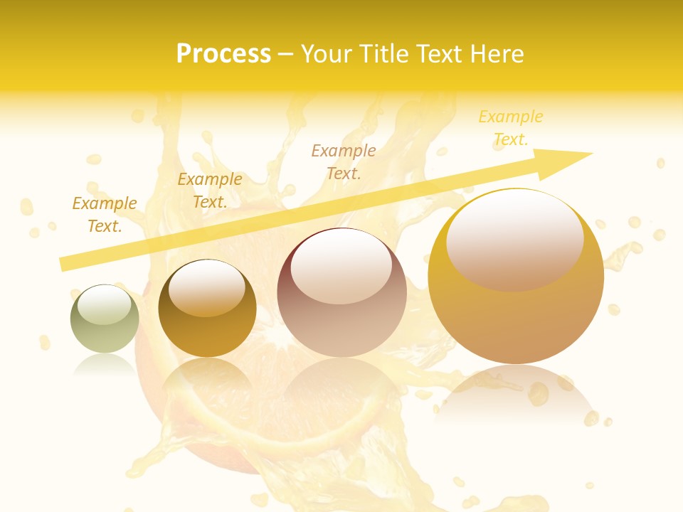 Drink Isolated Fruit PowerPoint Template