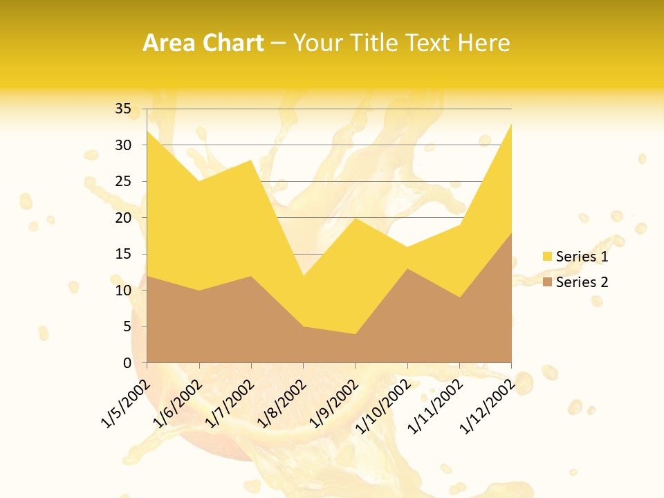 Drink Isolated Fruit PowerPoint Template