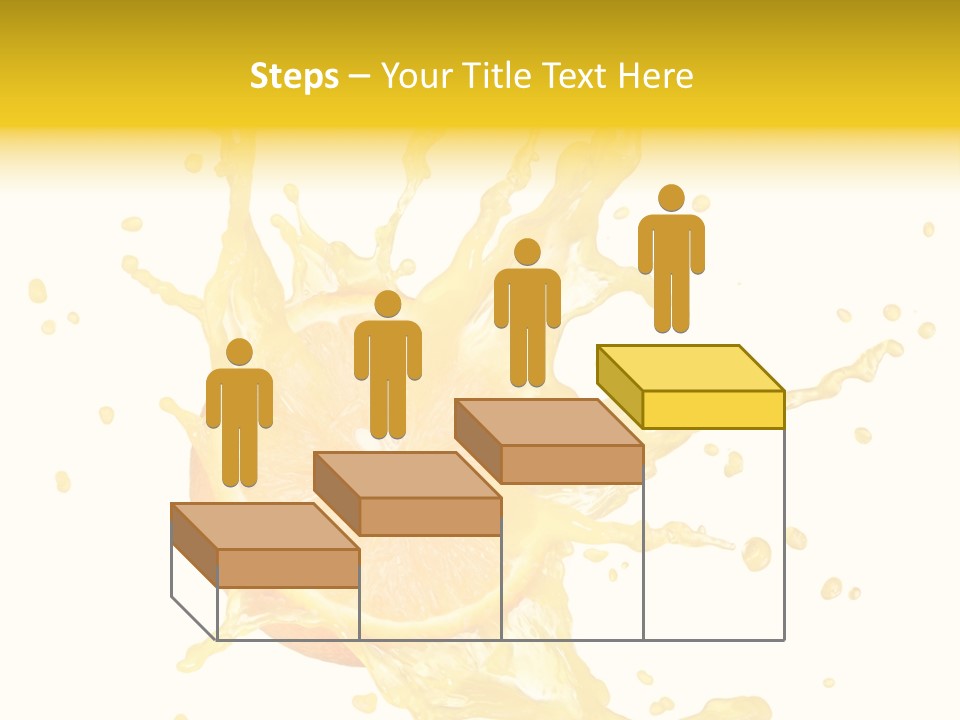 Drink Isolated Fruit PowerPoint Template