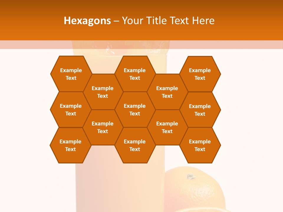 Orange Orange Juice Fresh PowerPoint Template