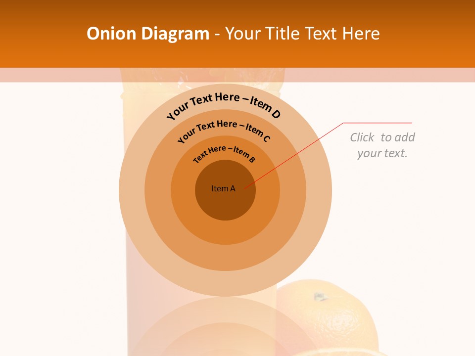 Orange Orange Juice Fresh PowerPoint Template