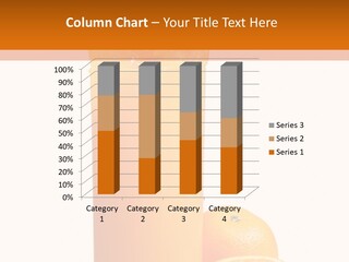 Orange Orange Juice Fresh PowerPoint Template