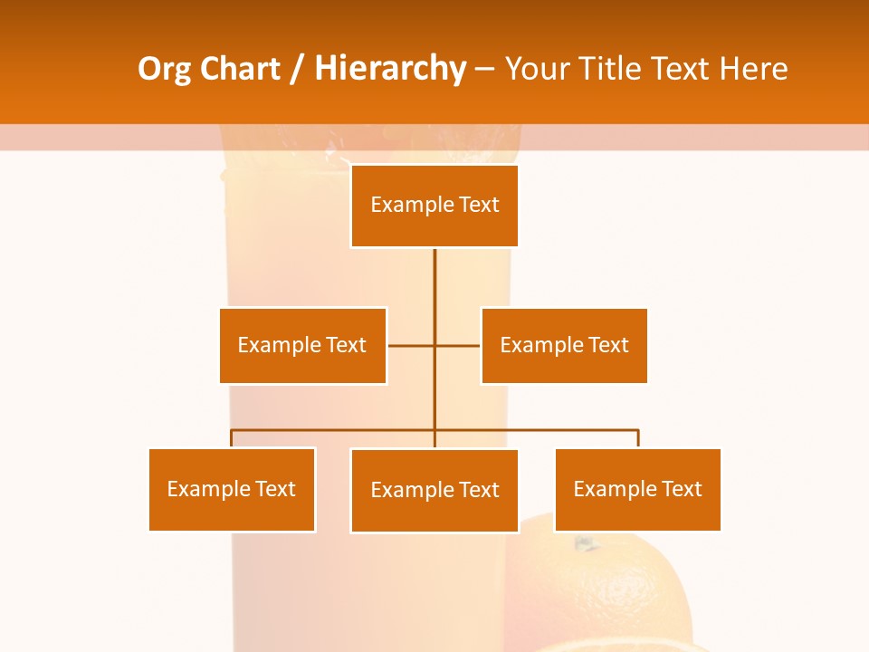 Orange Orange Juice Fresh PowerPoint Template